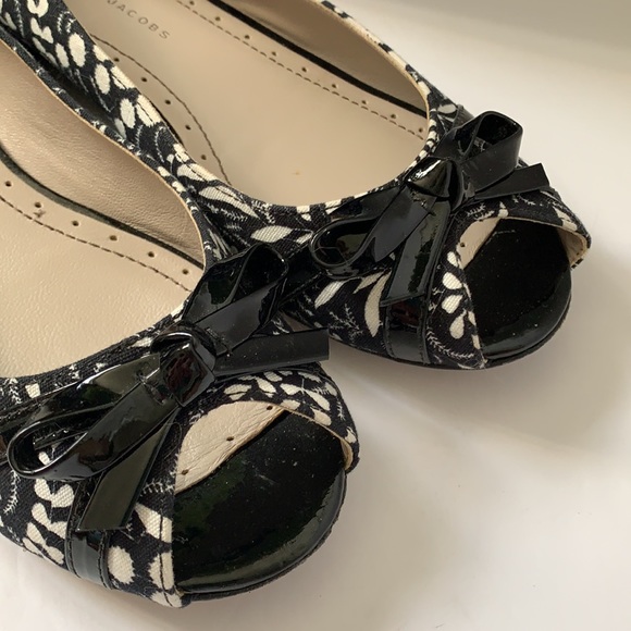 Marc Jacobs canvas and leather ballet flats 7,5US - Picture 4 of 8